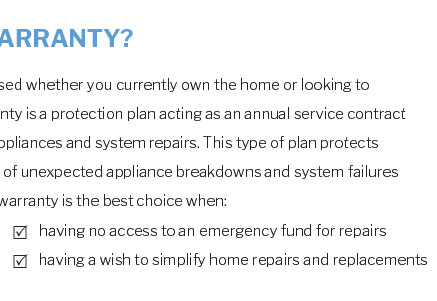 home warranty piscataquis